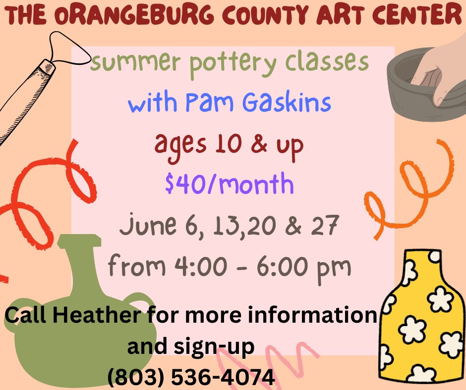 Summer Pottery Class June