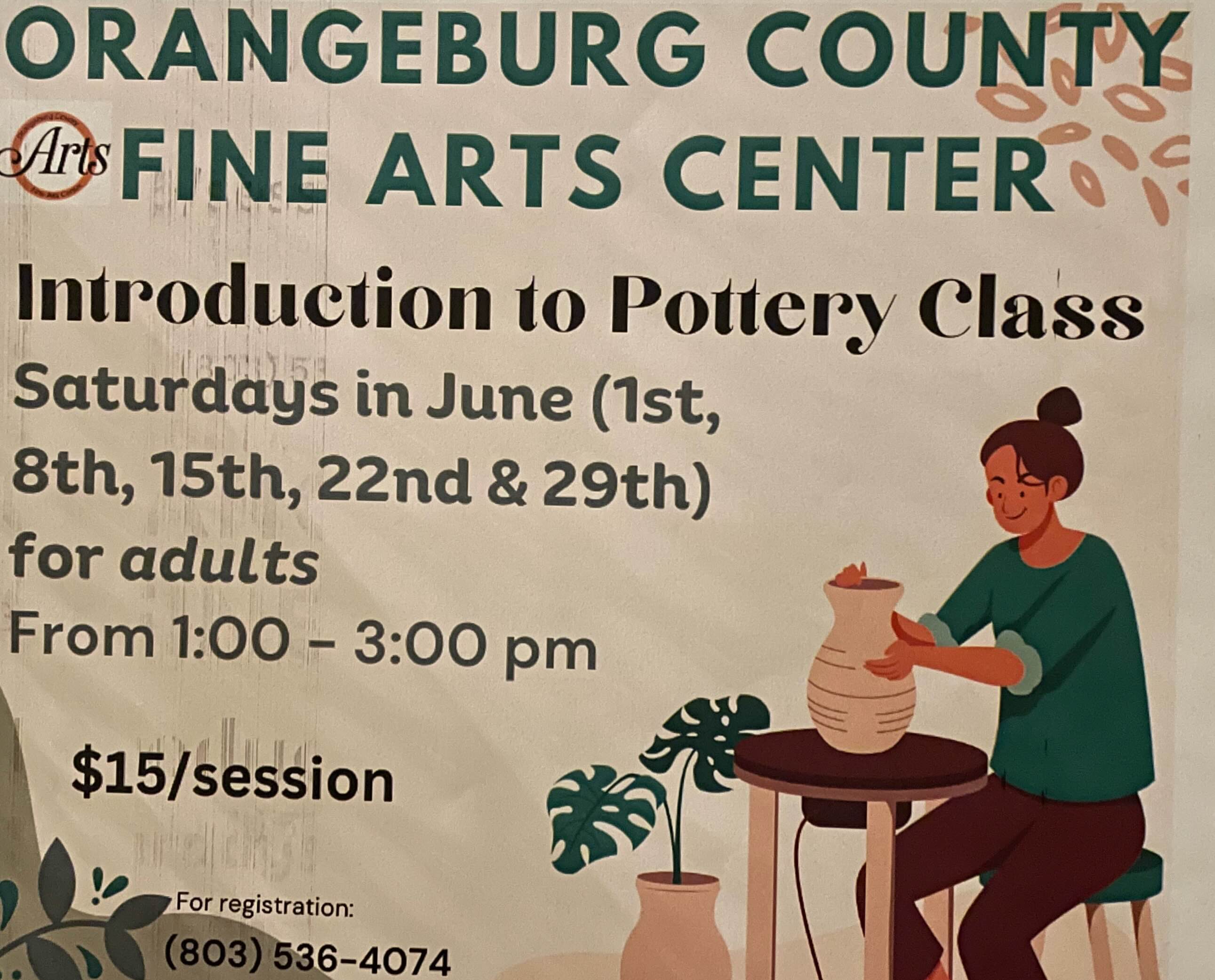 Adult Pottery Class