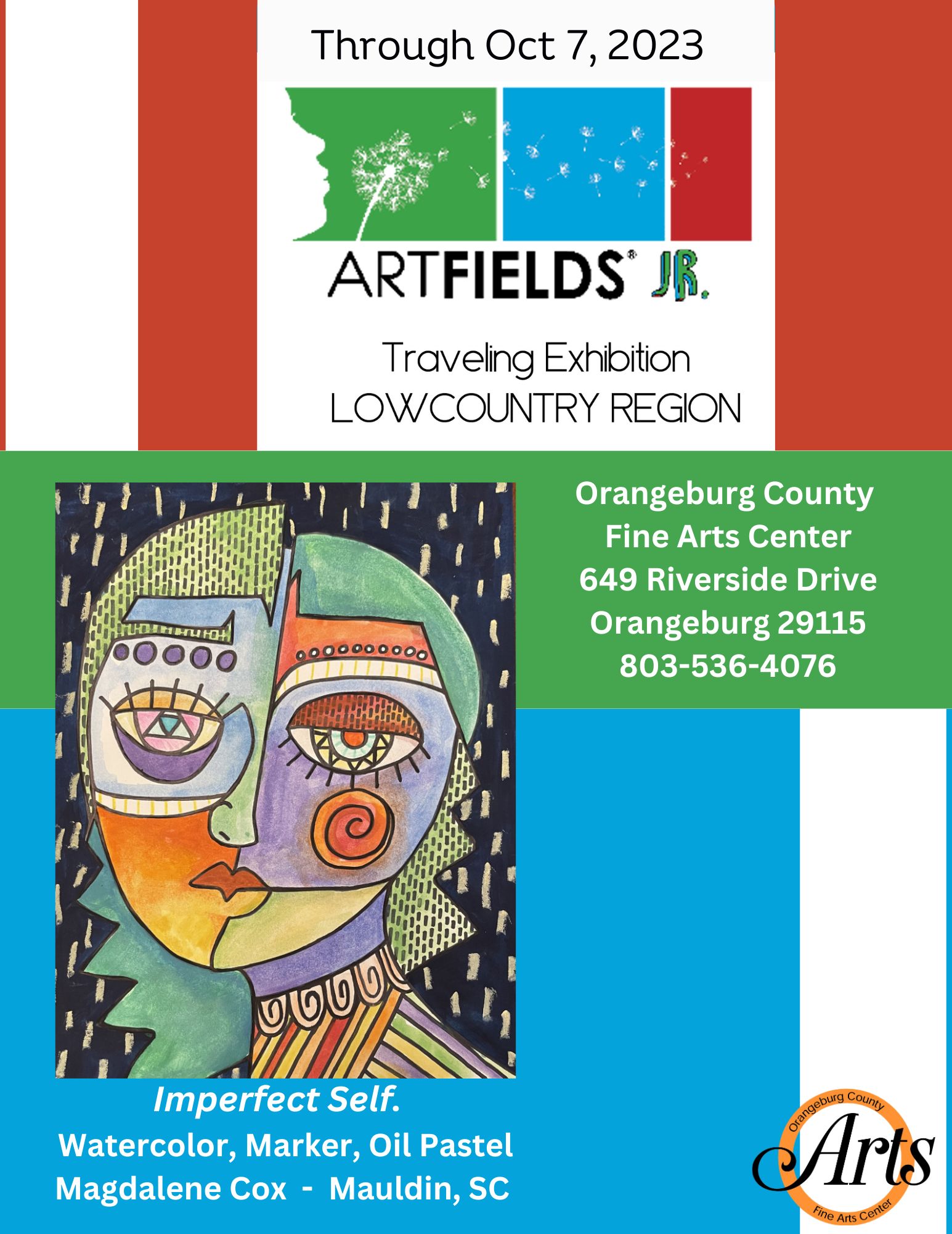 Artsfields Jr. Exhibition Flyer 2