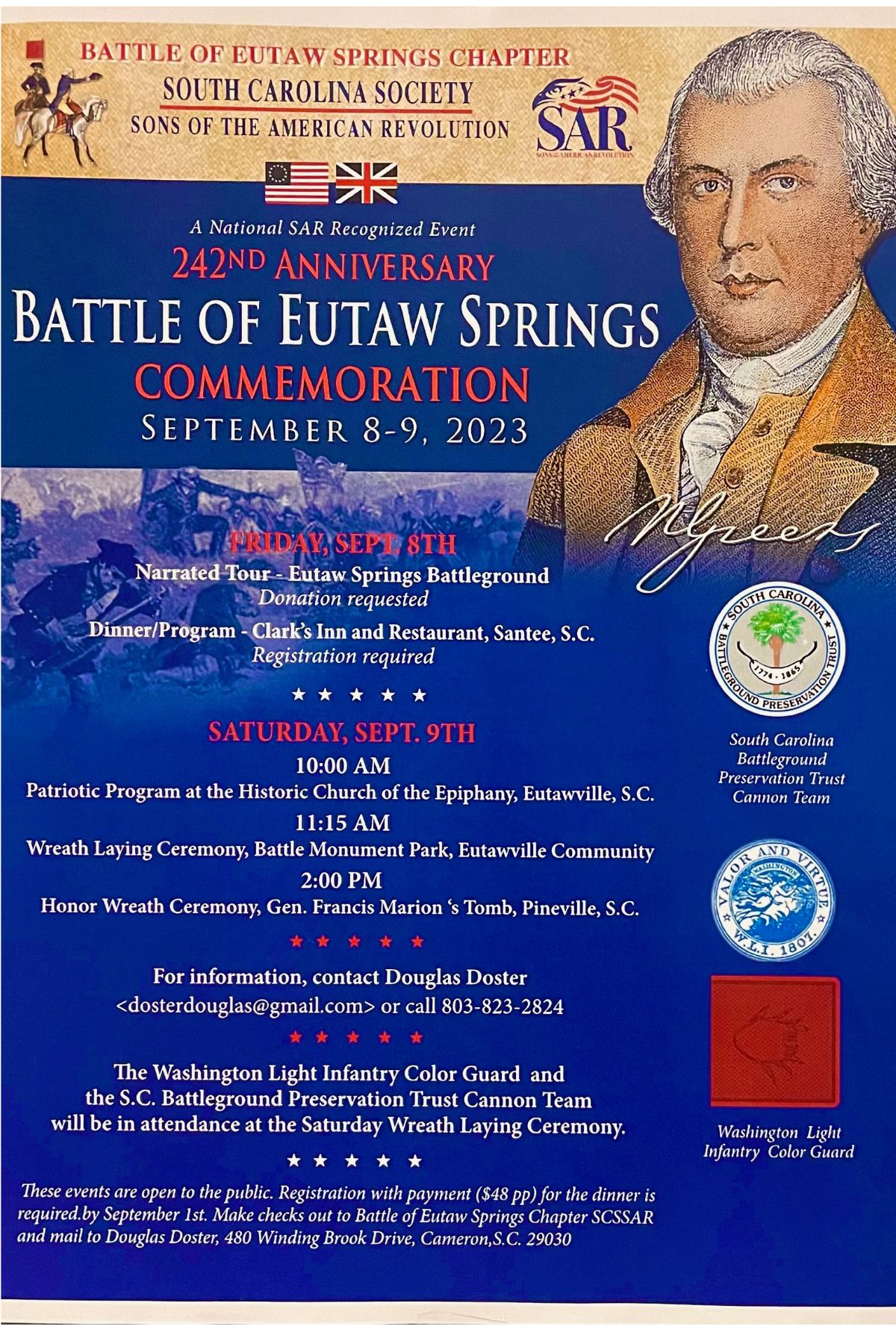 Battle of Eutaw Springs 5 7 in 5 6 in 4 6 in 4 6 in