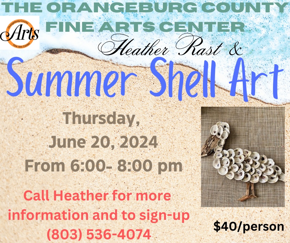 Summer Shell Art with Heather Rast