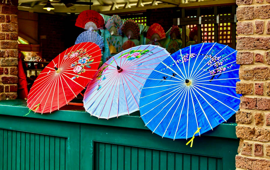 Three Magical Umbrellas